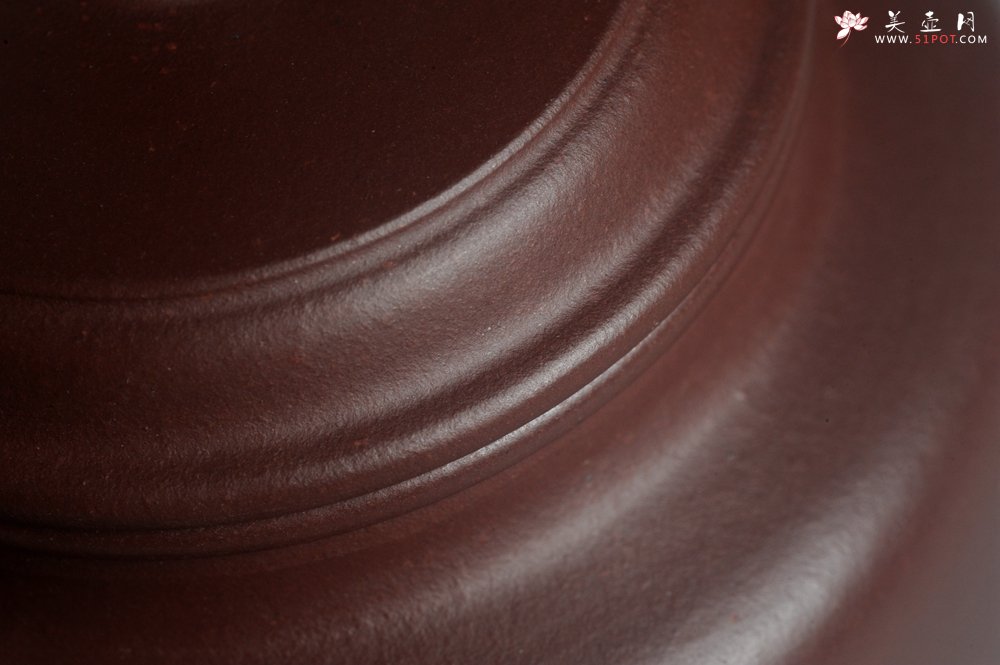 紫砂壶图片：油润黄龙山4号深井红皮龙 全手工德中壶 做工特好 - 美壶网