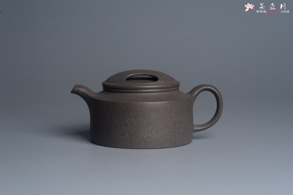 紫砂壶图片：美壶特惠 精致青段牛盖井栏茶壶 茶人醉爱 - 美壶网