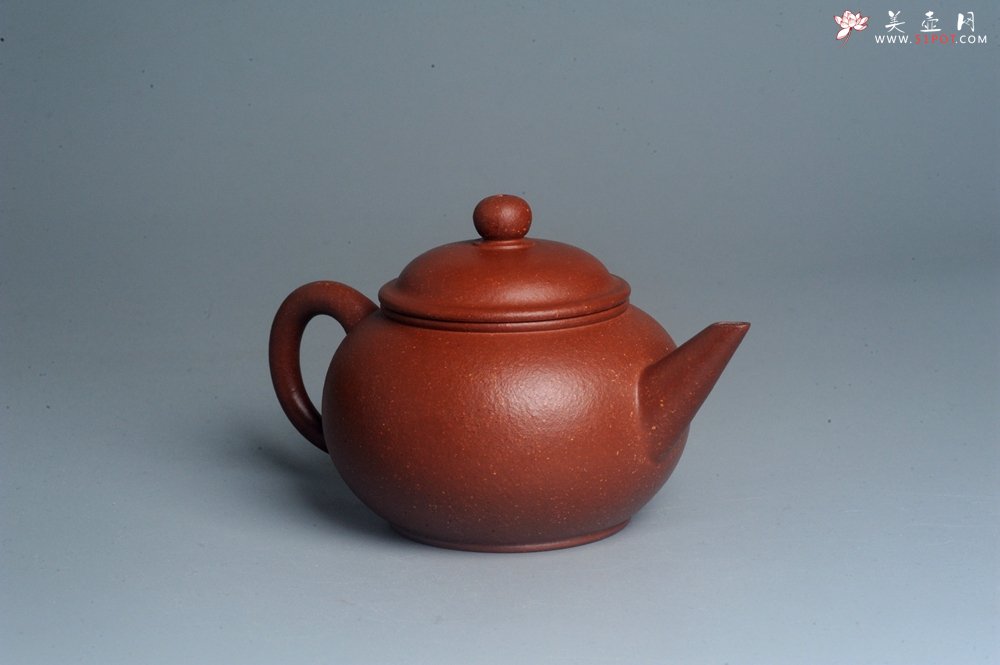 紫砂壶图片：美壶特惠 潜力股殷老师全手工特好降坡泥水平壶 茶人醉爱 - 美壶网