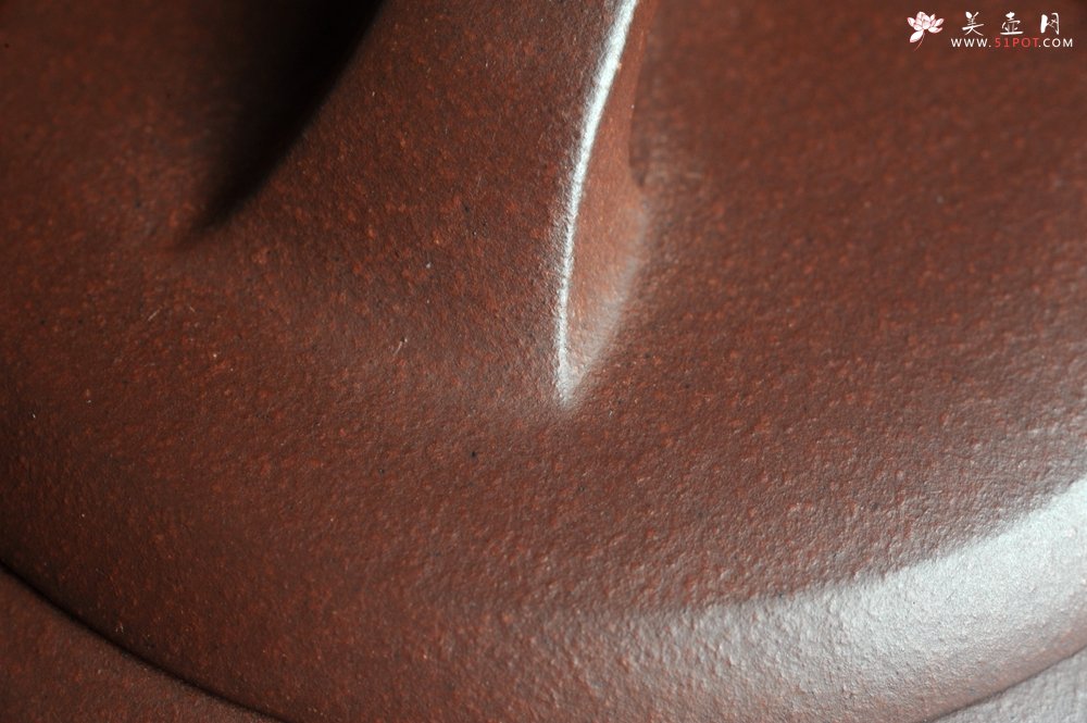 紫砂壶图片：美壶特惠 油润老紫泥汉君壶 茶人醉爱 - 美壶网