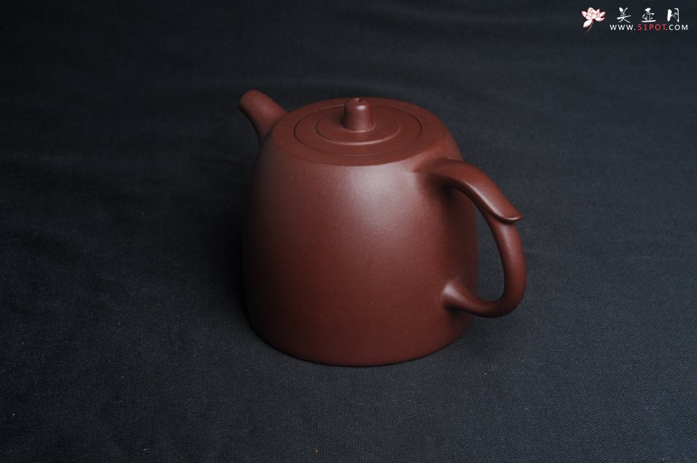 紫砂壶图片：美壶特惠 油润老紫泥宝铎壶 茶人醉爱 - 美壶网