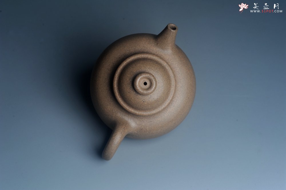 紫砂壶图片：特好高温本山老段泥 全手工大彬圈钮紫砂壶 - 美壶网