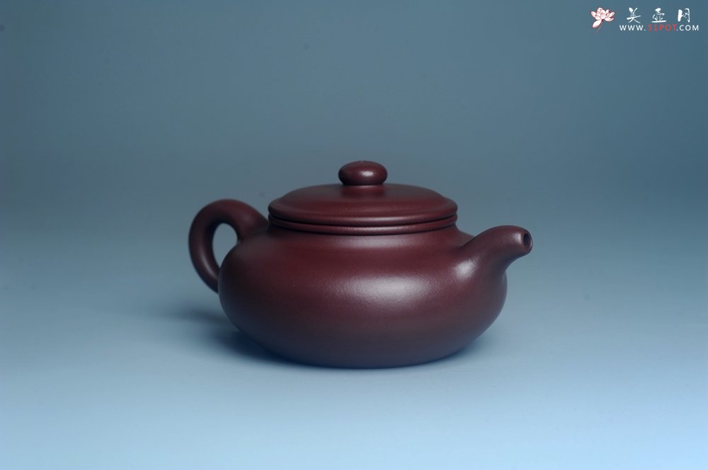 紫砂壶图片：潜力股周小培老师 4号井深井红皮龙 超精致全手工仿古壶 做工不输万元同类作品 - 美壶网