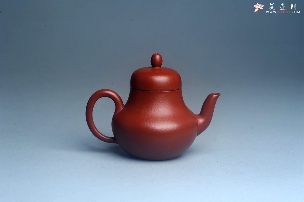紫砂壶图片：美壶特惠 特好朱泥精致小君德壶 茶人醉爱 - 美壶网