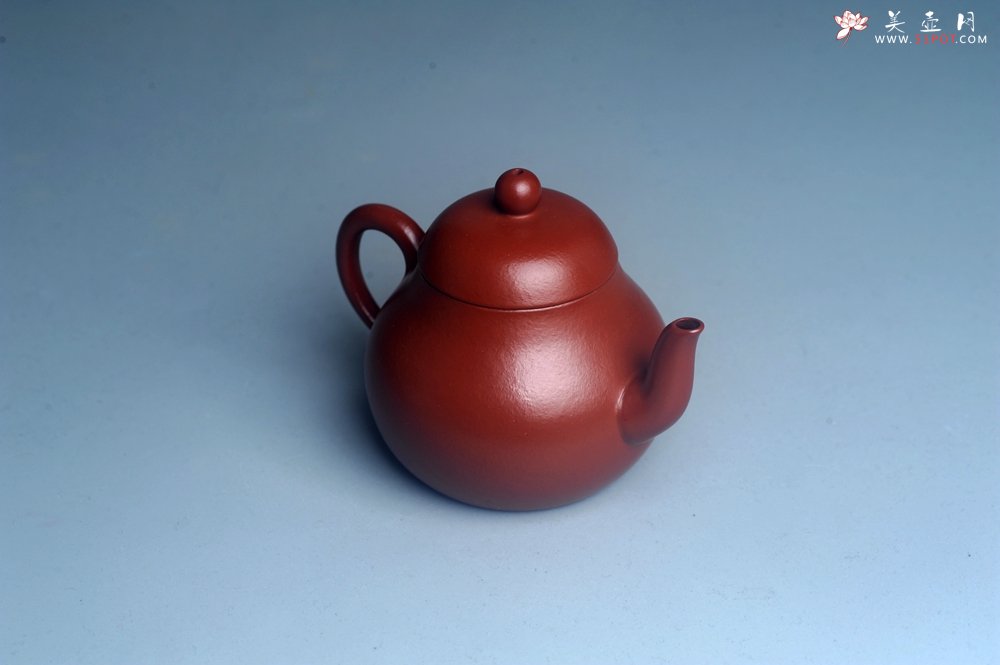紫砂壶图片：美壶特惠 特好朱泥精致小君德壶 茶人醉爱 - 美壶网