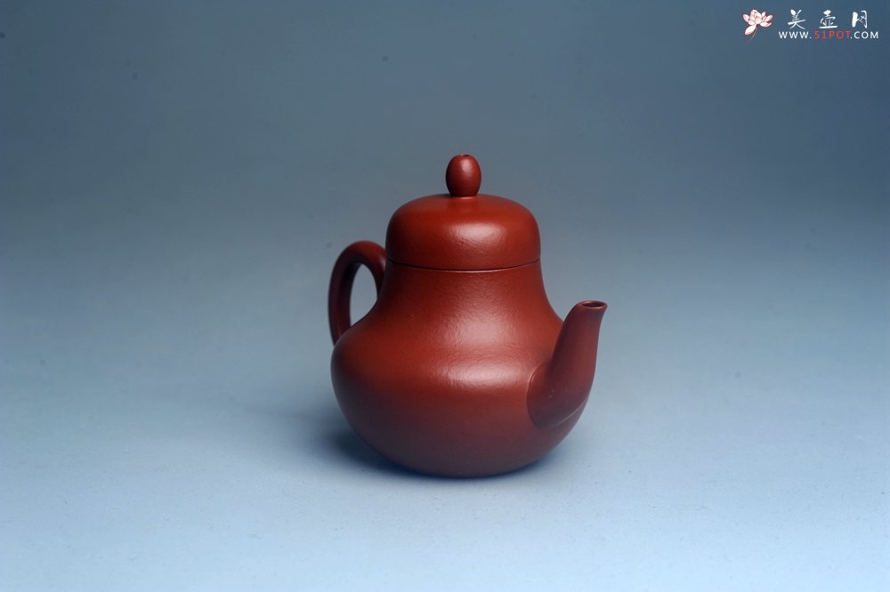 紫砂壶图片：美壶特惠 特好朱泥精致小君德壶 茶人醉爱 - 美壶网