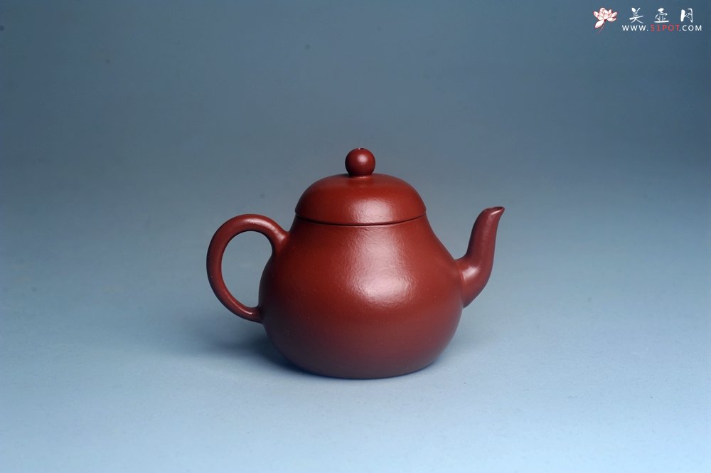 紫砂壶图片：美壶特惠 特好朱泥精致小君德壶 茶人醉爱 - 美壶网