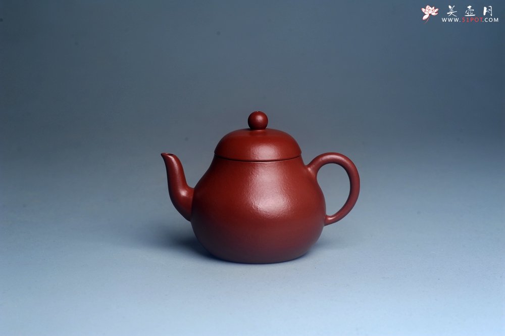 紫砂壶图片：美壶特惠 特好朱泥精致小君德壶 茶人醉爱 - 美壶网