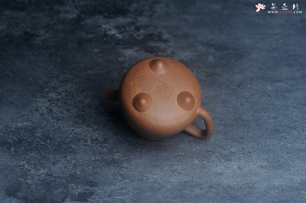 紫砂壶图片：美壶特惠 潜力股王静然 精致老段泥高石瓢 泥绘梅花鹿 特文气 呦呦鹿鸣食野之苹 - 美壶网