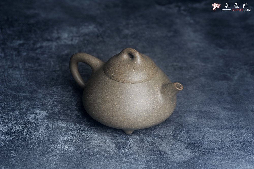 紫砂壶图片：美壶特惠 特好高温青段泥精致乳瓢茶壶 矿物质丰富 茶人最爱 - 美壶网