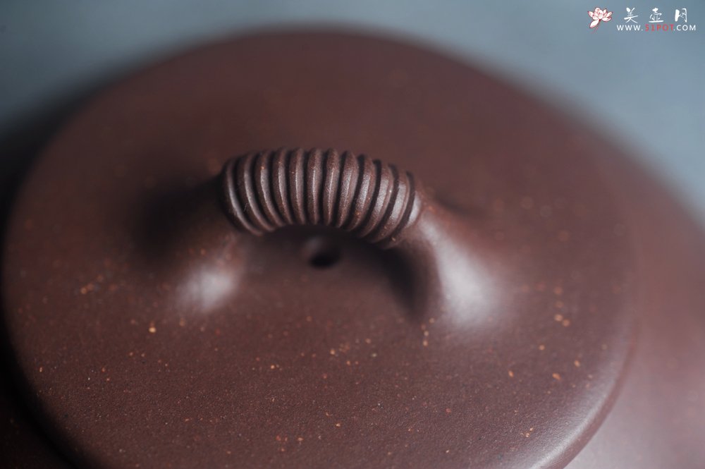 紫砂壶图片：美壶年底特惠 精致优质紫泥线瓢壶 - 美壶网