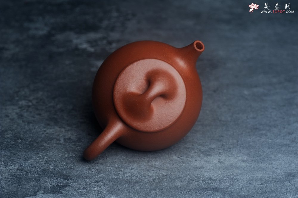 紫砂壶图片：美壶特惠 特好红泥拼降坡 经典满瓢 石瓢（霸王瓢）泥料特好 做工灰常精致 不输千元作品 - 美壶网