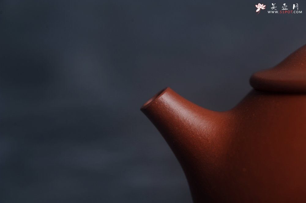 紫砂壶图片：美壶特惠 特好红泥拼降坡 经典满瓢 石瓢（霸王瓢）泥料特好 做工灰常精致 不输千元作品 - 美壶网