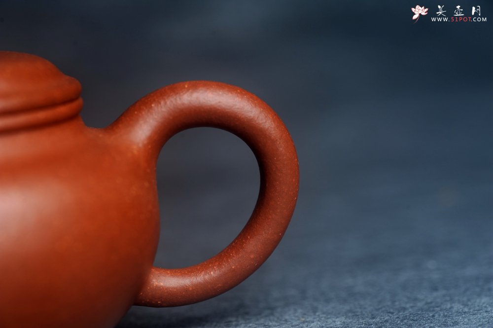 紫砂壶图片：油润降坡泥 超精致全手工仿古壶 气韵流畅 - 美壶网
