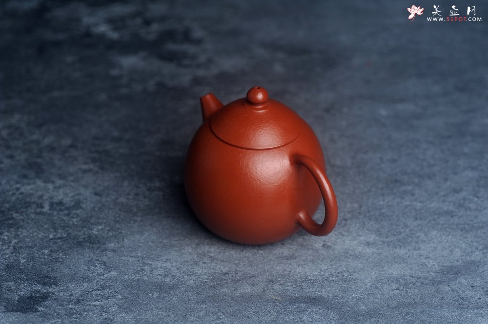 紫砂壶图片：美壶特惠 优质小品朱泥小龙蛋 茶人醉爱 - 美壶网