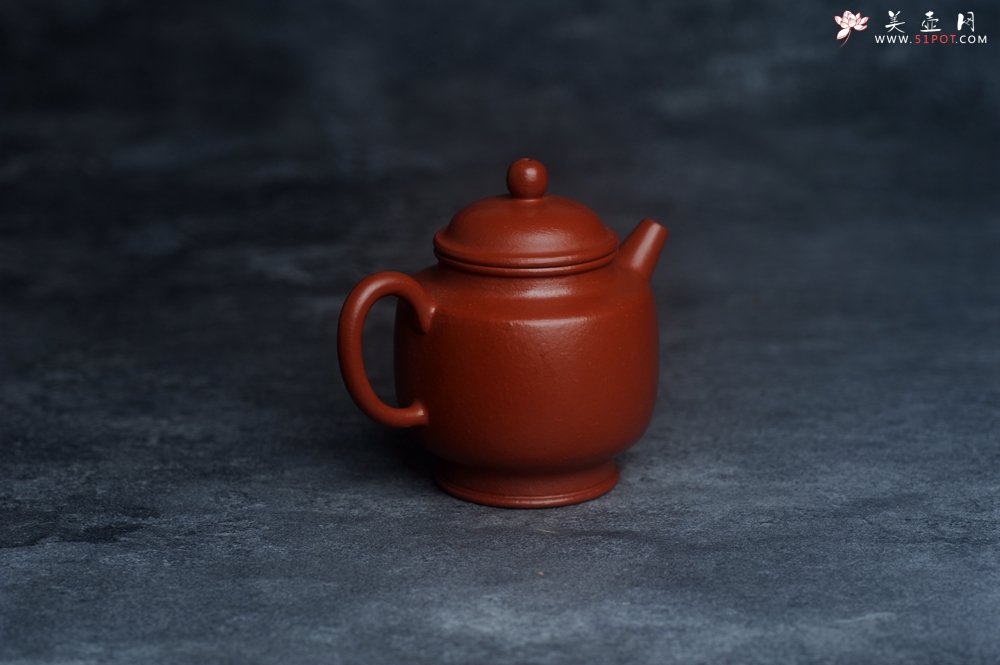 紫砂壶图片：美壶特惠 优质朱泥小品宫灯壶 茶人醉爱 - 美壶网