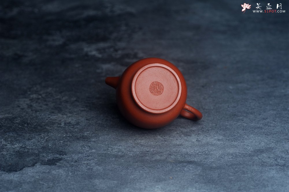 紫砂壶图片：美壶特惠 优质朱泥小品宫灯壶 茶人醉爱 - 美壶网