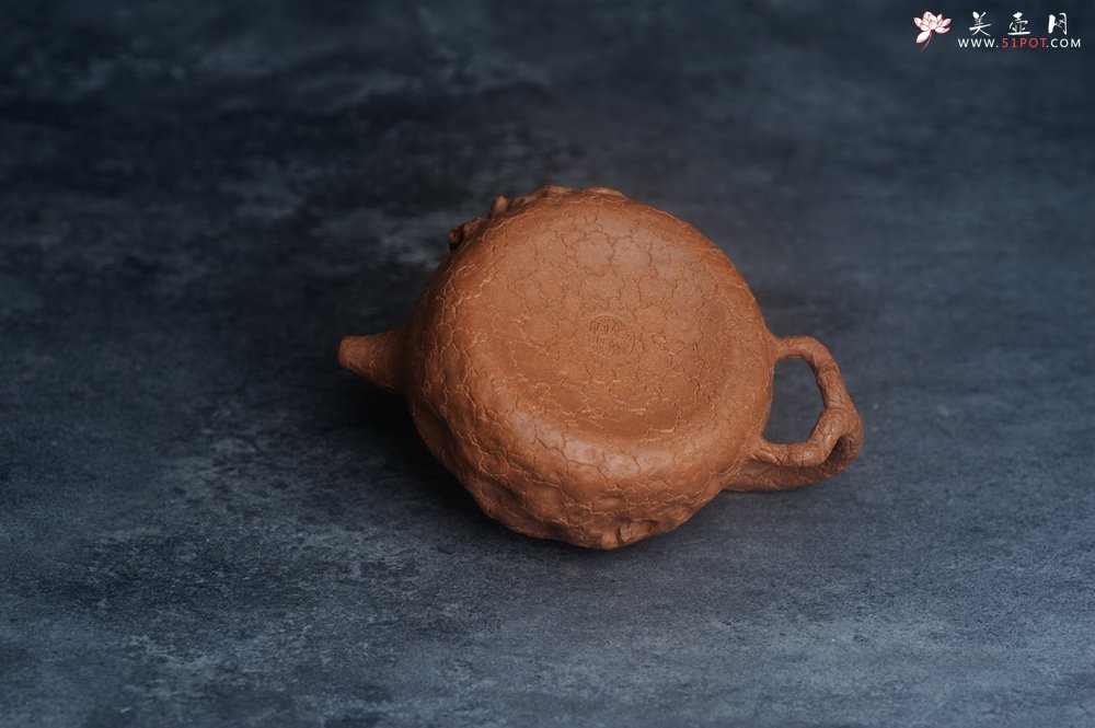 紫砂壶图片：潜力股董静老师精品全手金猴献寿供春壶 - 美壶网