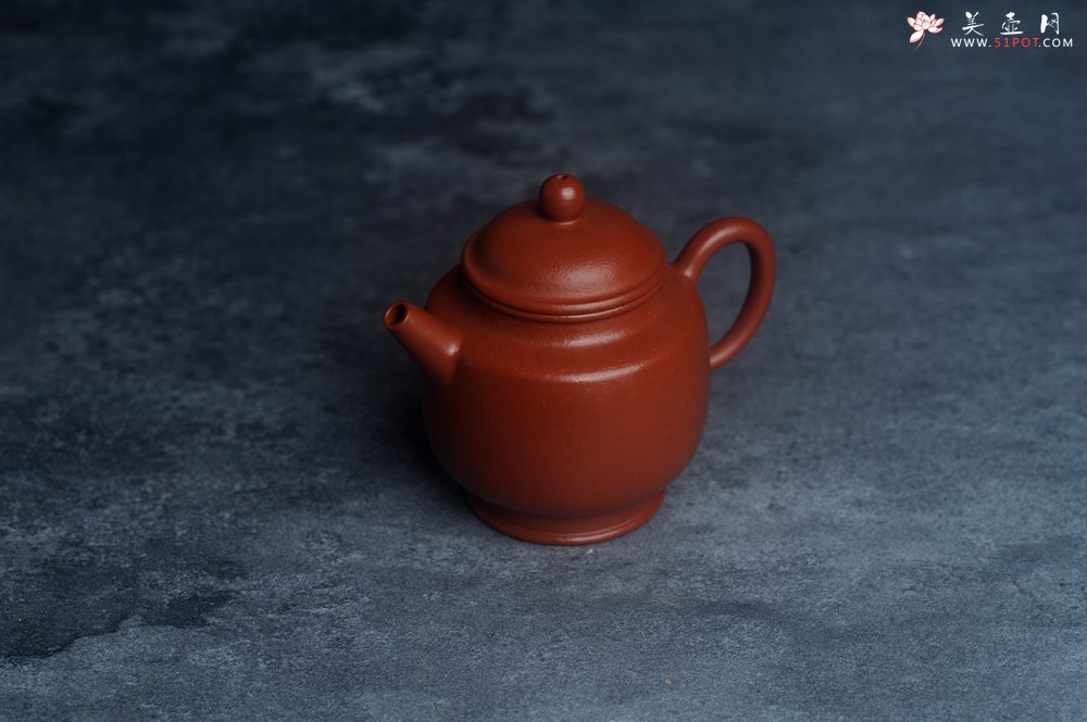 紫砂壶图片：美壶特惠 优质朱泥小品宫灯壶 茶人醉爱 - 美壶网