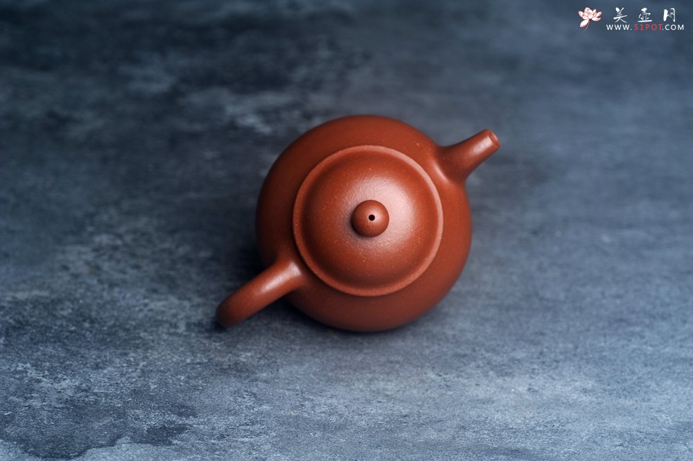 紫砂壶图片：美壶特惠 全手工优质红降坡泥刹凹成型单片拍打潘壶 - 美壶网