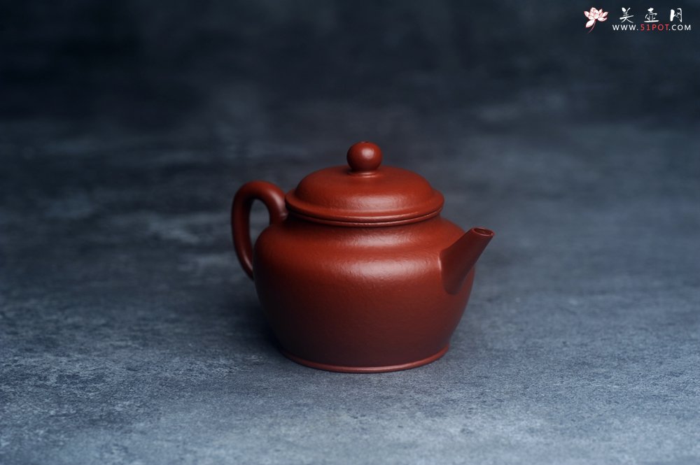 紫砂壶图片：美壶特惠紫砂壶优质朱泥小宫灯壶 工夫小品中式茶具 - 美壶网