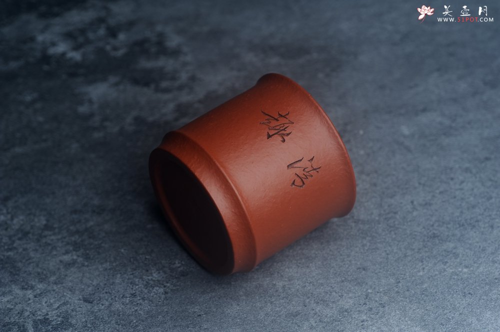 紫砂壶图片：美杯特惠 优质朱泥精致清趣杯 主人杯 装饰文雅 - 美壶网