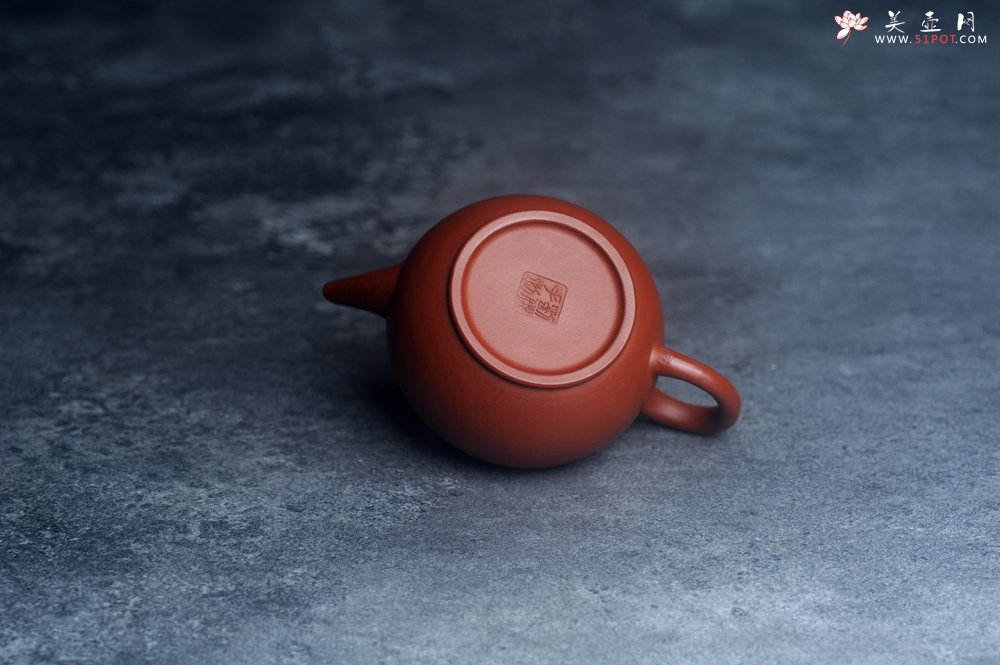 紫砂壶图片：美壶特惠 优质朱泥小水平壶 茶人醉爱 - 美壶网