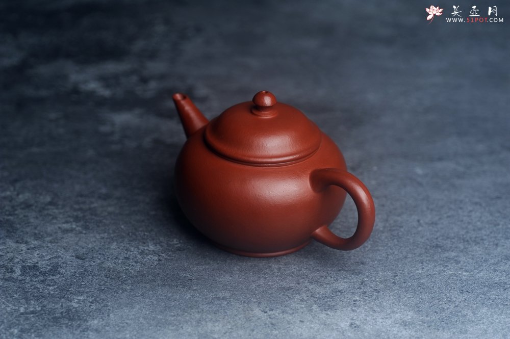 紫砂壶图片：美壶特惠 优质朱泥小水平壶 茶人醉爱 - 美壶网