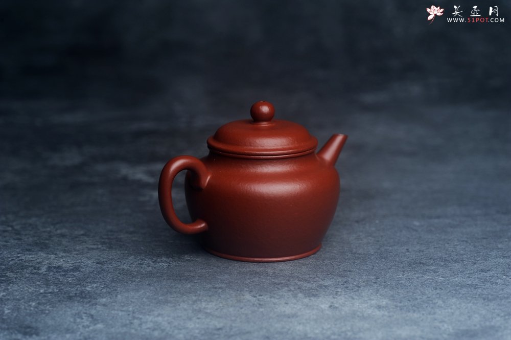 紫砂壶图片：美壶特惠紫砂壶优质朱泥小宫灯壶 工夫小品中式茶具 - 美壶网