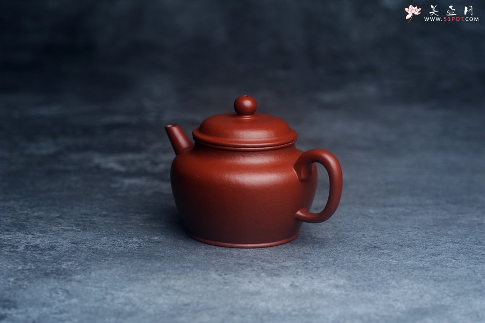 紫砂壶图片：美壶特惠紫砂壶优质朱泥小宫灯壶 工夫小品中式茶具 - 美壶网