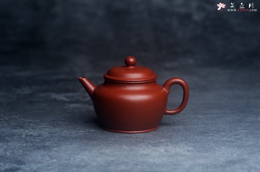 紫砂壶图片：美壶特惠紫砂壶优质朱泥小宫灯壶 工夫小品中式茶具 - 美壶网