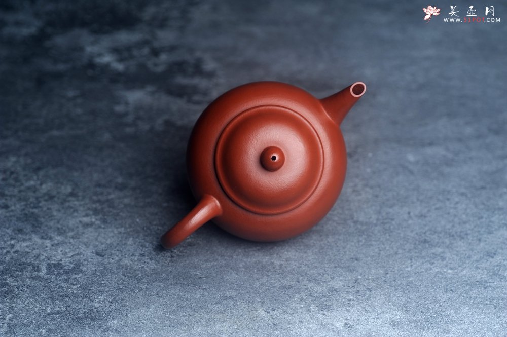 紫砂壶图片：美壶特惠 优质朱泥小水平壶 茶人醉爱 - 美壶网