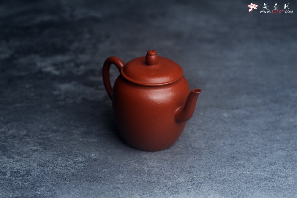 紫砂壶图片：美壶特惠 优质朱泥小神灯壶 茶人醉爱 - 美壶网