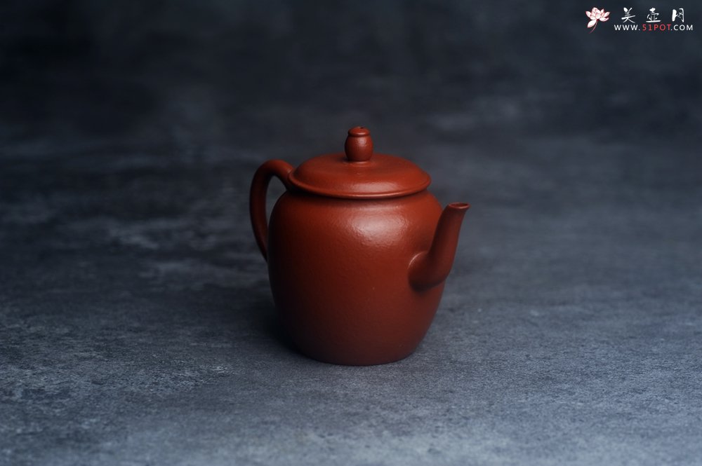 紫砂壶图片：美壶特惠 优质朱泥小神灯壶 茶人醉爱 - 美壶网