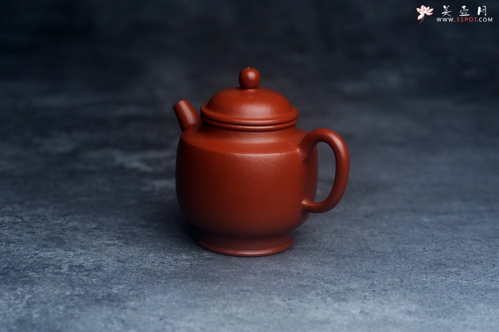 紫砂壶图片：美壶特惠 优质朱泥小高灯壶 茶人醉爱 - 美壶网