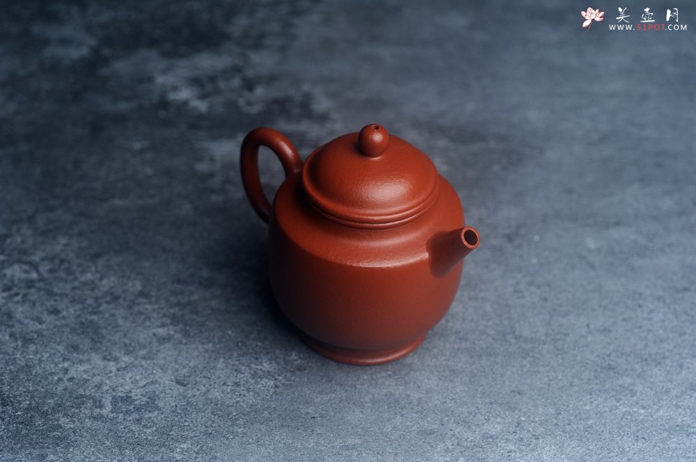 紫砂壶图片：美壶特惠 优质朱泥小高灯壶 茶人醉爱 - 美壶网
