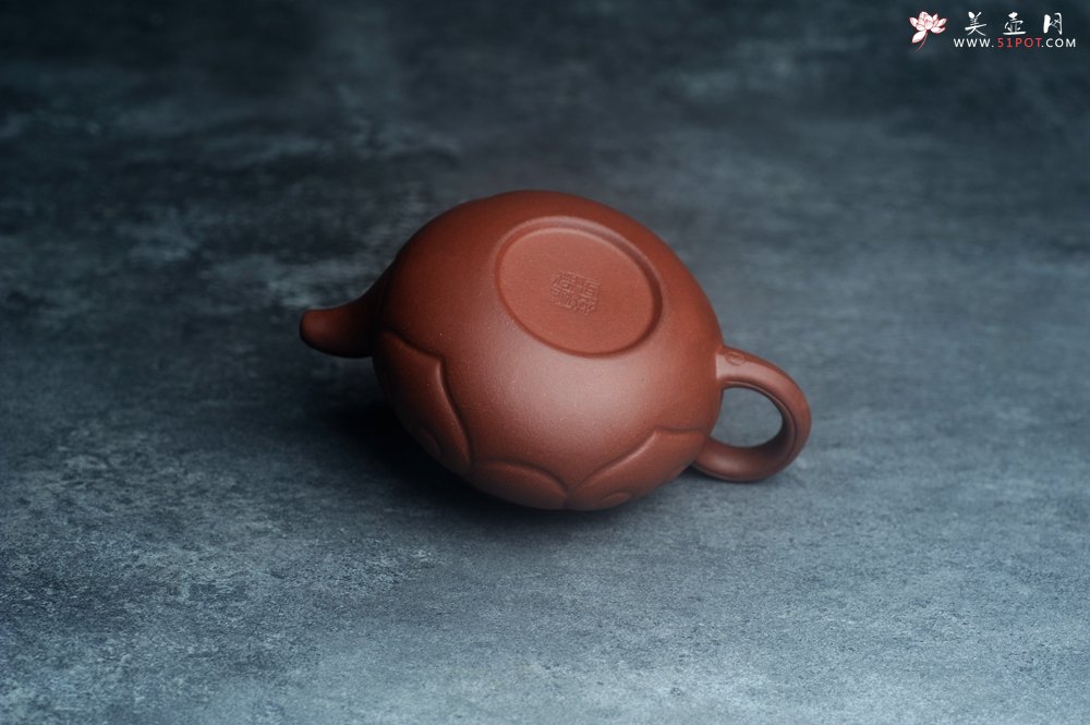 紫砂壶图片：美壶特惠 精致特好底槽青泥仿古如意壶 茶人醉爱 - 美壶网