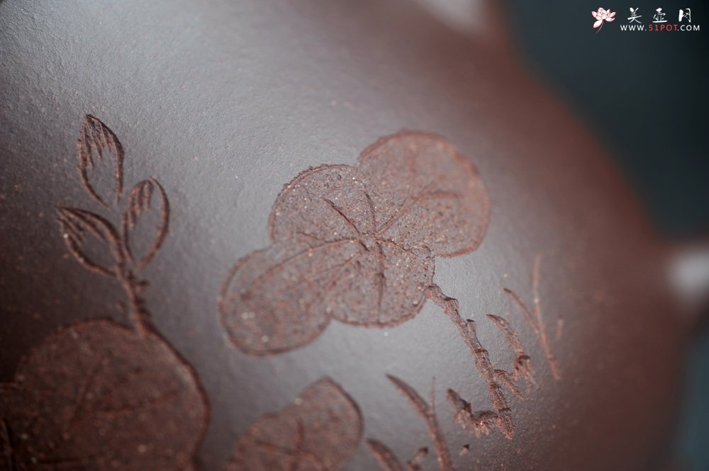 紫砂壶图片：美杯特惠 办公旅行便携式茶具荷叶盖杯 泥料超好 - 美壶网