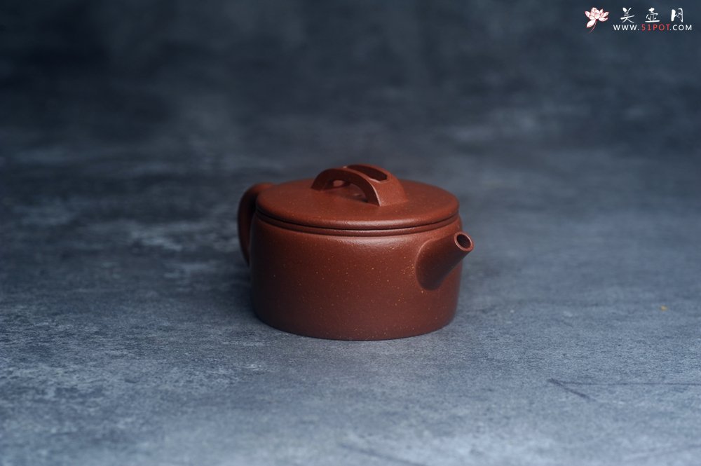 紫砂壶图片：美壶特惠 特好降坡泥矿物质丰富汉瓦壶 - 美壶网