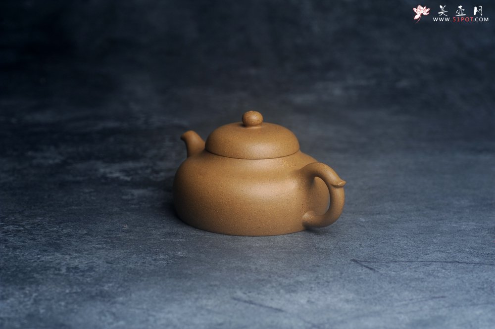 紫砂壶图片：美壶特惠 特好黄金段泥小美壶 - 美壶网