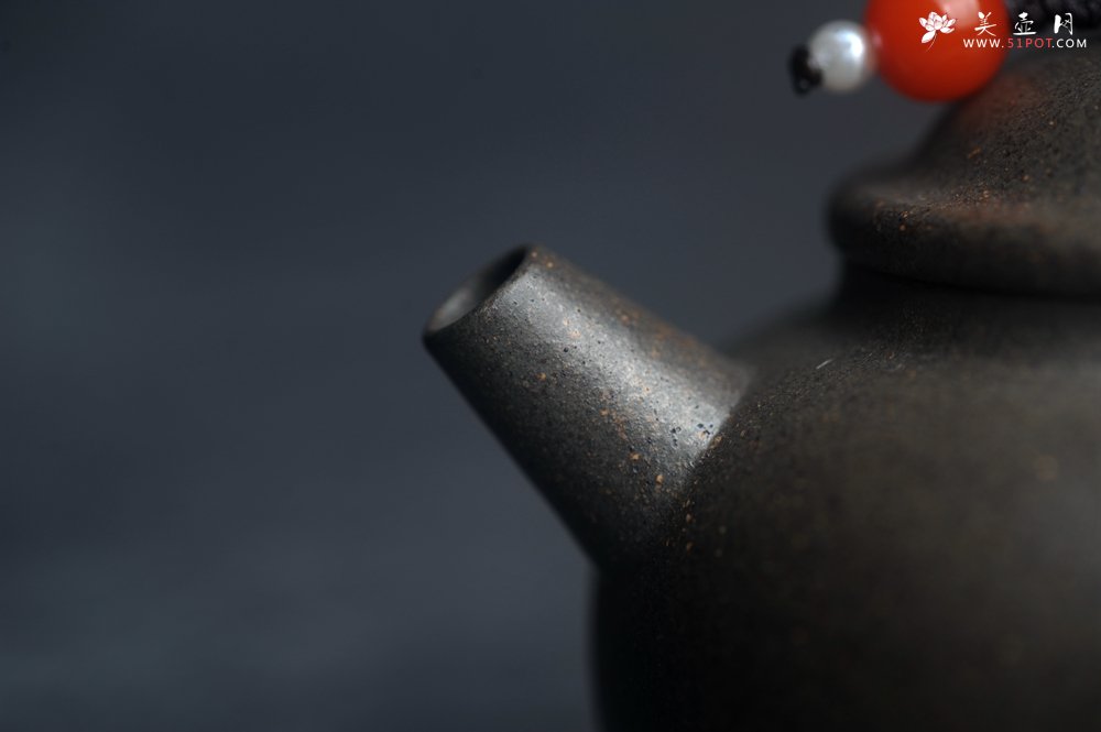 紫砂壶图片：美壶特惠 特好青段如意巨轮壶 茶人醉爱 - 美壶网