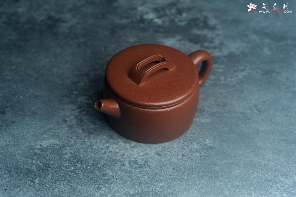 紫砂壶图片：美壶特惠 特好降坡泥矿物质丰富汉瓦壶 - 美壶网