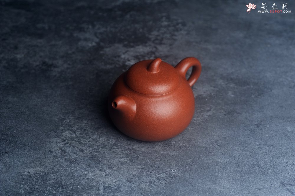 紫砂壶图片：美壶特惠 特好降坡泥茄瓜壶 茶人醉爱 - 美壶网