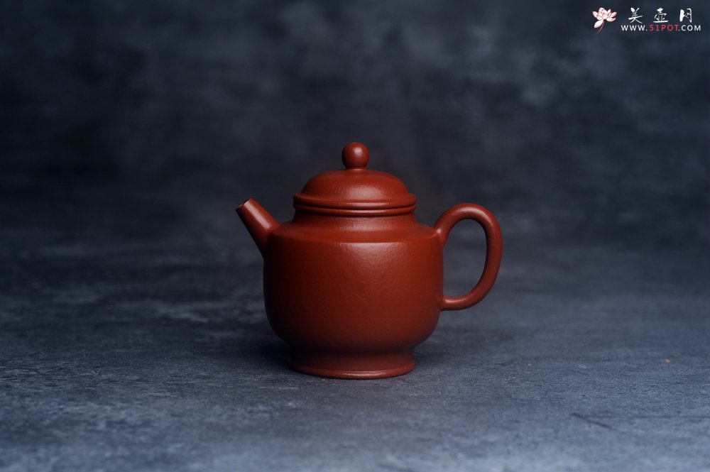 紫砂壶图片：美壶特惠 优质朱泥小品宫灯壶 茶人醉爱 - 美壶网