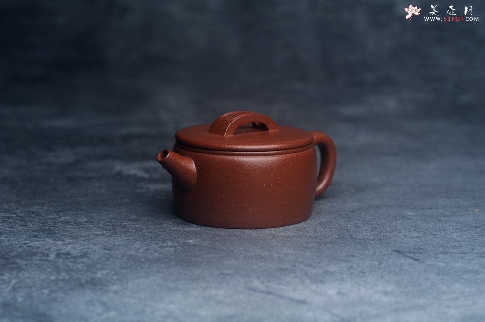 紫砂壶图片：美壶特惠 特好降坡泥矿物质丰富汉瓦壶 - 美壶网