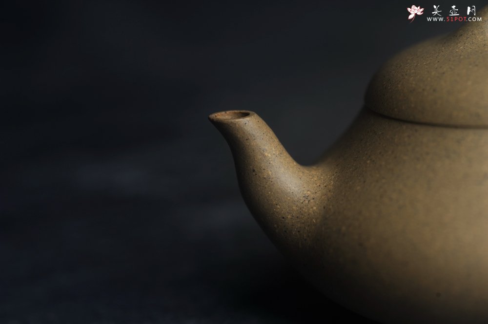 紫砂壶图片：美壶特惠 精致特好高温本山段泥小汉棠石瓢 - 美壶网