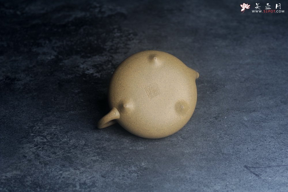 紫砂壶图片：美壶特惠 精致特好高温本山段泥小汉棠石瓢 - 美壶网