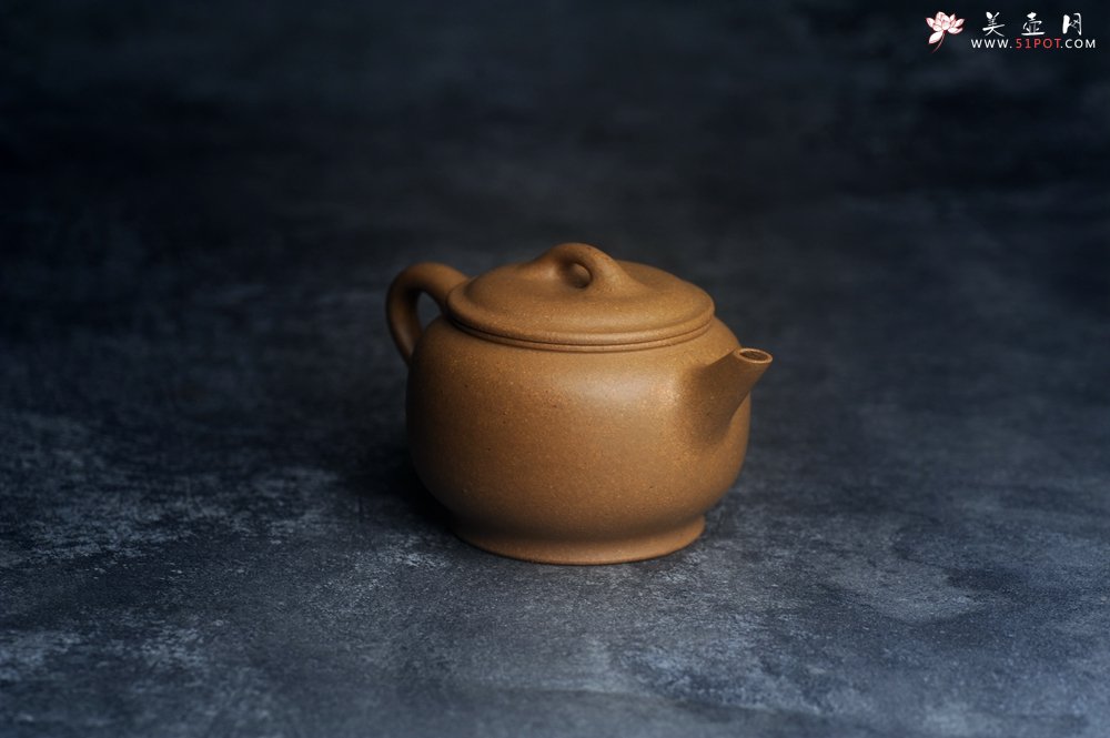 紫砂壶图片：美壶特惠 特好桃花段泥高灯壶 茶人醉爱 - 美壶网