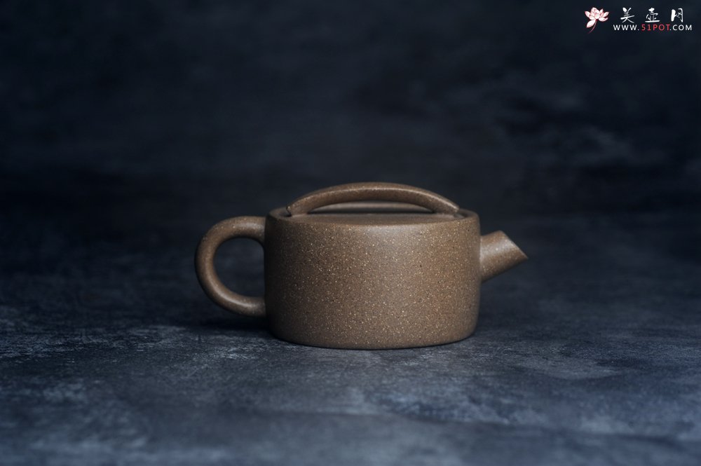 紫砂壶图片：美壶特惠 特好青段泥大炮汉瓦紫砂壶 出水爽利 - 美壶网