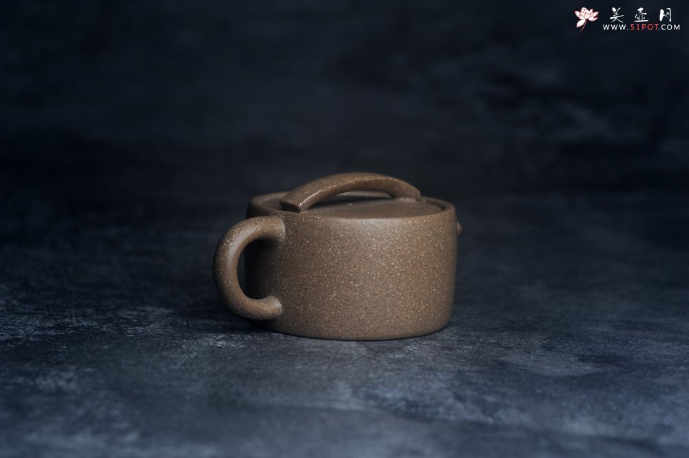 紫砂壶图片：美壶特惠 特好青段泥大炮汉瓦紫砂壶 出水爽利 - 美壶网